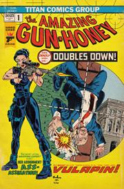 GUN HONEY DOUBLES DOWN #2 (OF 4) CVR G NUNO PEREIRA HOMAGE VAR (MR)