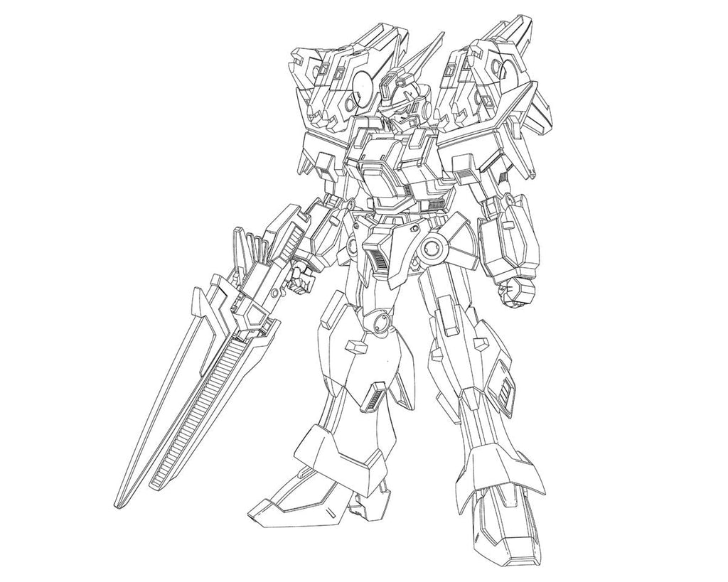 HG Ashsaviour (Super Robot Wars OG) 1/144 Model Kit