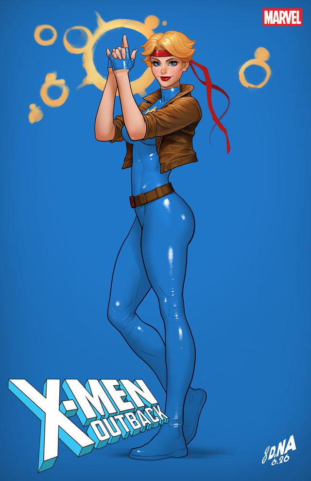 X-MEN: OUTBACK #2 DAVID NAKAYAMA COLOR BLOCK BLUE VARIANT