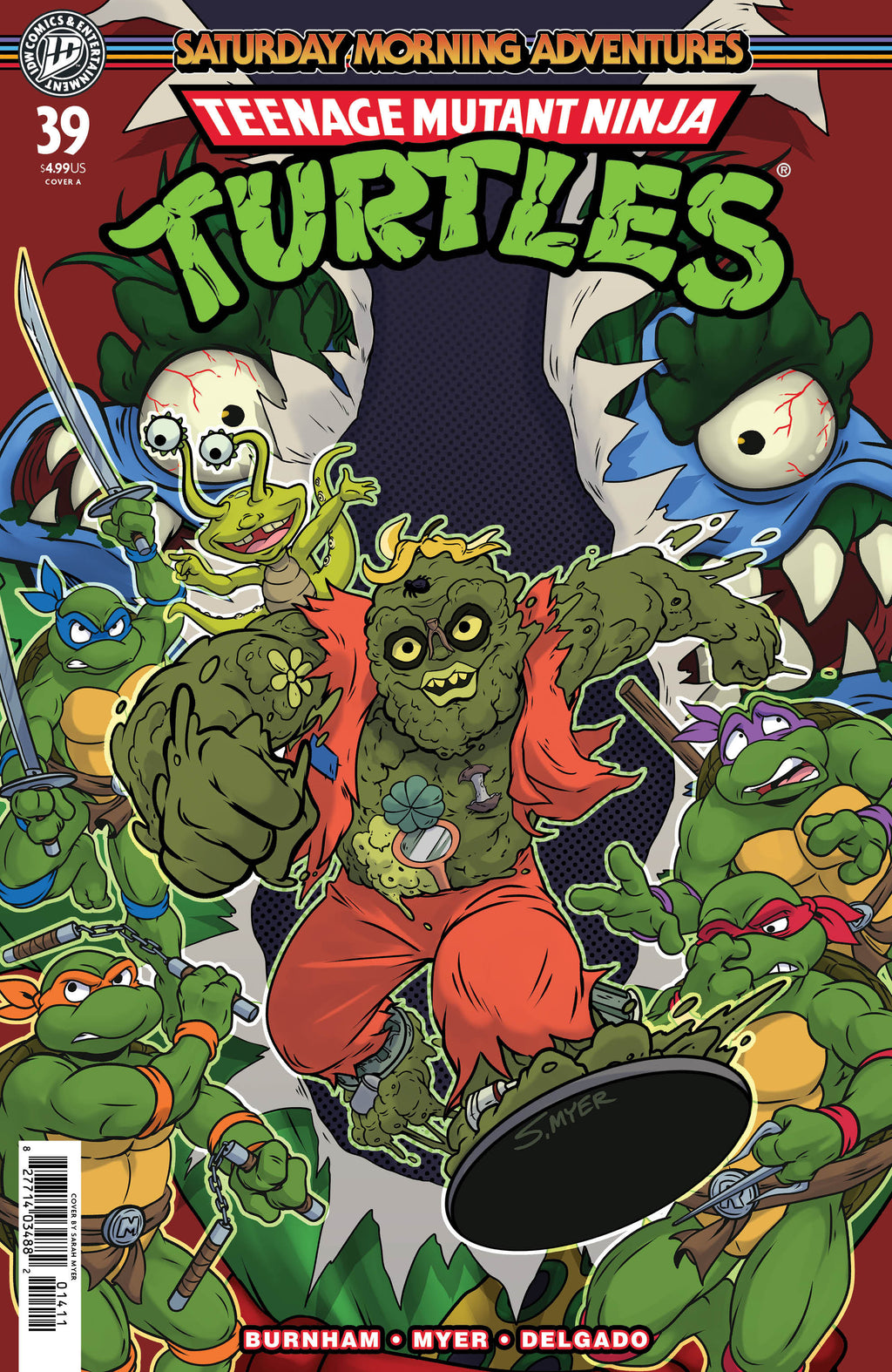 Teenage Mutant Ninja Turtles: Saturday Morning Adventures #39 Cover A (Myer)