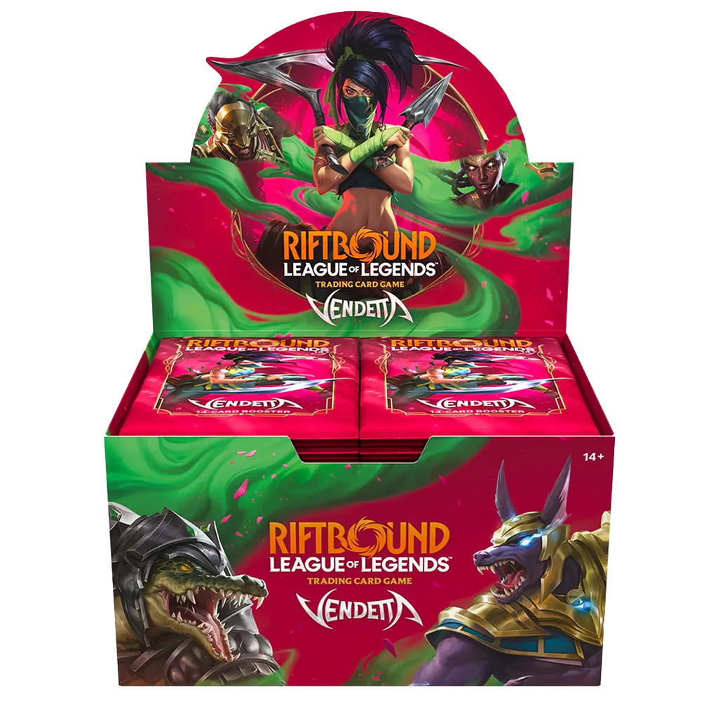 RIFTBOUND VENDETTA BOOSTER BOX DISPLAY