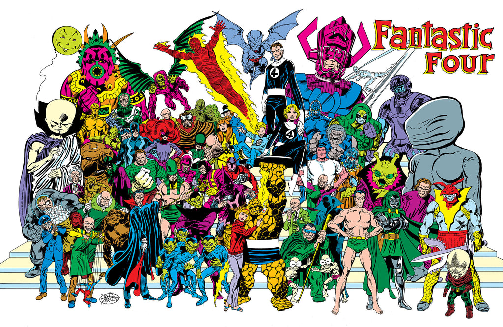 FANTASTIC FOUR: 65 YEARS OF THE WORLD'S GREATEST COMIC COVERS! #1 JOHN BYRNE VARIANT