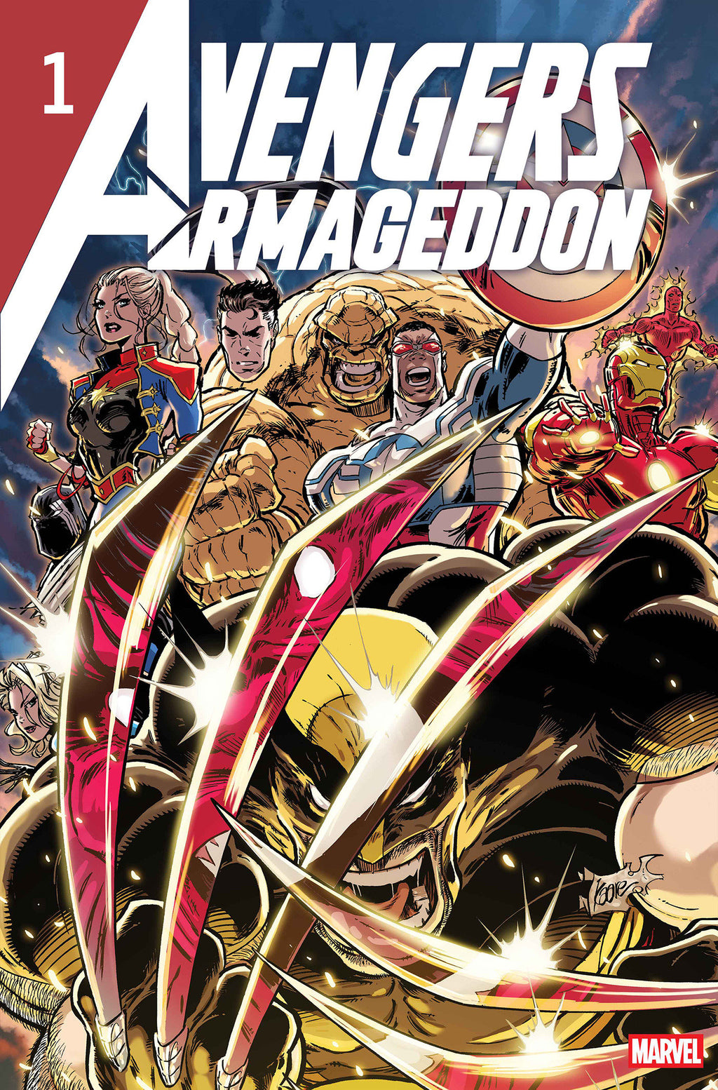 AVENGERS: ARMAGEDDON #1 KAARE ANDREWS 2ND PRINTING VARIANT