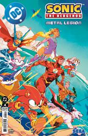 DC X SONIC THE HEDGEHOG METAL LEGION #4 (OF 5) CVR A PABLO M COLLAR