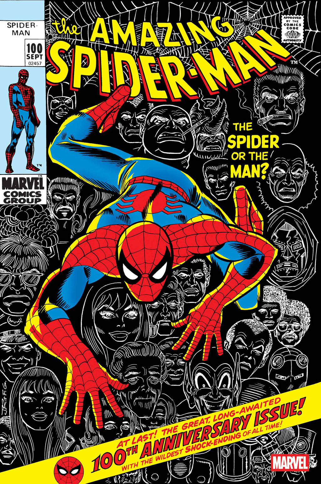 AMAZING SPIDER-MAN #100 FACSIMILE EDITION