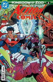ACTION COMICS #1101 CVR A GUILLEM MARCH CONNECTING (KINGDOM OF ZOD)