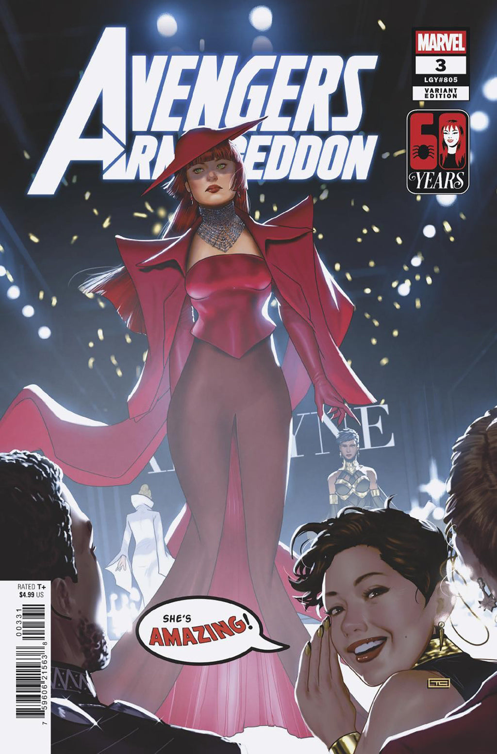 AVENGERS: ARMAGEDDON #3 TAURIN CLARKE MARY JANE WATSON VARIANT