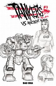 TANKERS VS ANCIENT ALIENS # 3 (OF 5) CVR C JUAN JOSE RYP DESIGN VAR