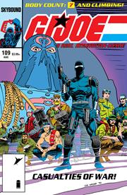 GI JOE A REAL AMERICAN HERO #109 HAMA FILES EDITION CVR A LEE WEEKS