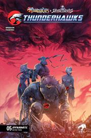 THUNDERCATS X SILVERHAWKS THUNDERHAWKS #5 CVR D ALESSANDRO RANALDI VAR
