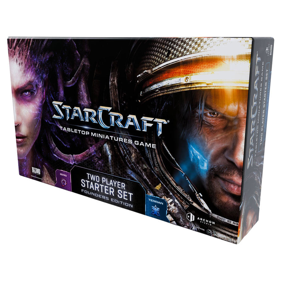 STARCRAFT MINIATURES GAM FOUNDERS 2 PLAYER STARTE