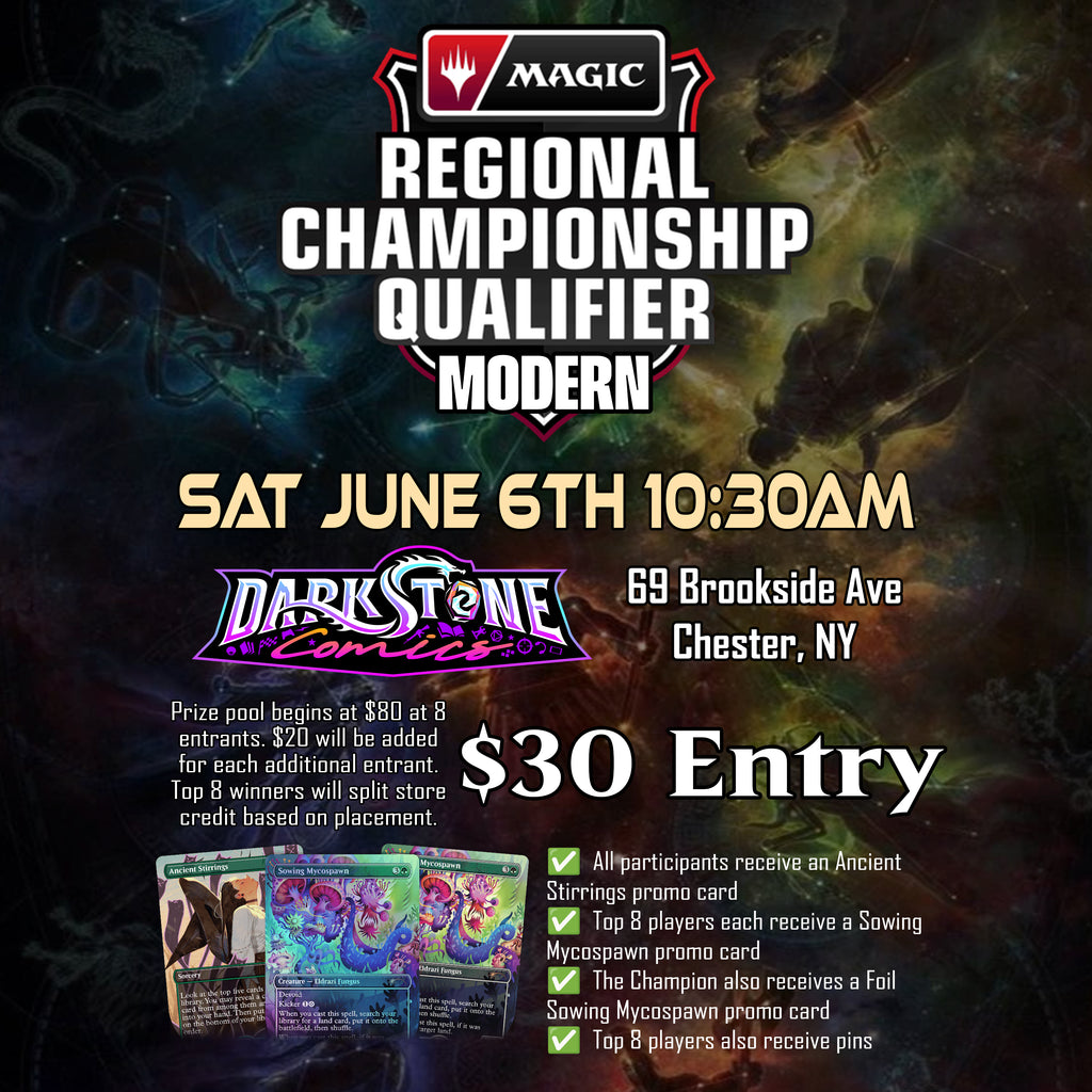 6/6 Magic the Gathering Regional Championship Qualifier Modern Event
