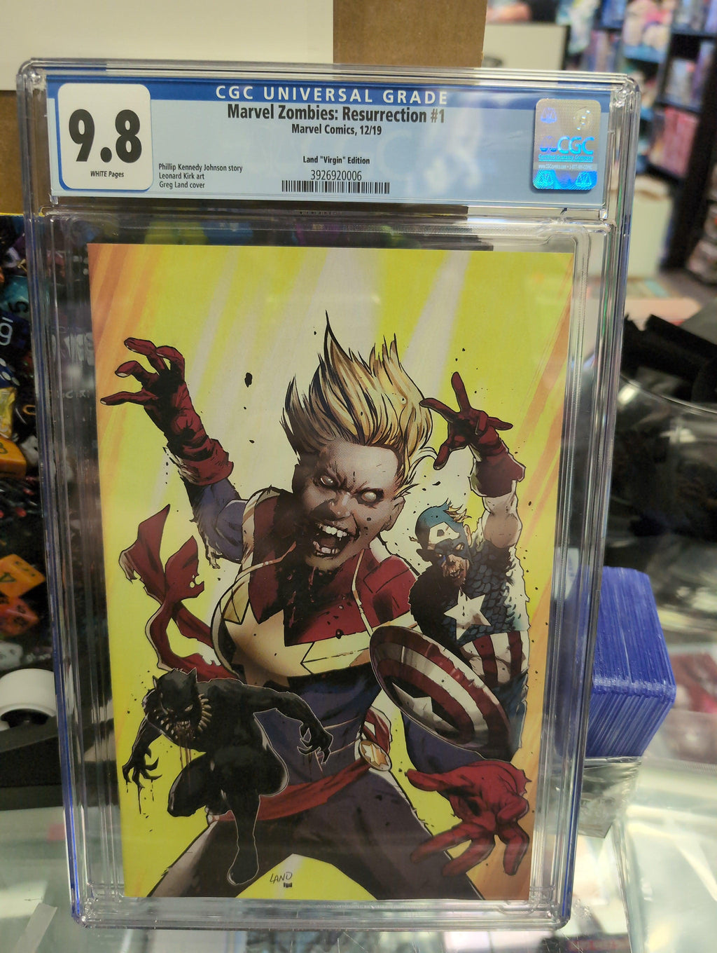 CGC 9.8 Marvel Zombies: Resurrection #1