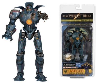 7' PACIFIC RIM JAEGER GIPSY DANGER ANCHORAGE ATTACK ACTION FIGURE