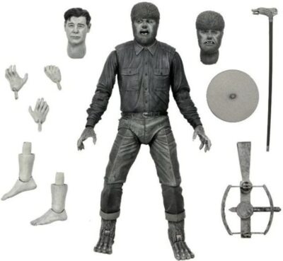 NECA - Universal Monsters Ultimate Wolf Man B&W 7" Figure