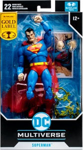 Superman Hush Angry Laser Eyes McFarlane Gold Label DC Multiverse Exclusive